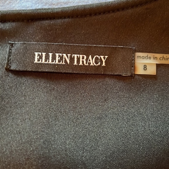 Ellen Tracy Fitted Black Dress - Picture 7 of 10